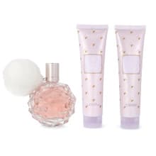 ARIANA GRANDE ARI 3 PCS SET FOR WOMEN: 3.4 EAU DE PARFUM SPRAY + 3.4 BATH AND SHOWER GEL + 3.4 BODY SOUFFLE by ARIANA GRANDE